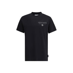 Philipp Plein Black Cotton T-Shirt