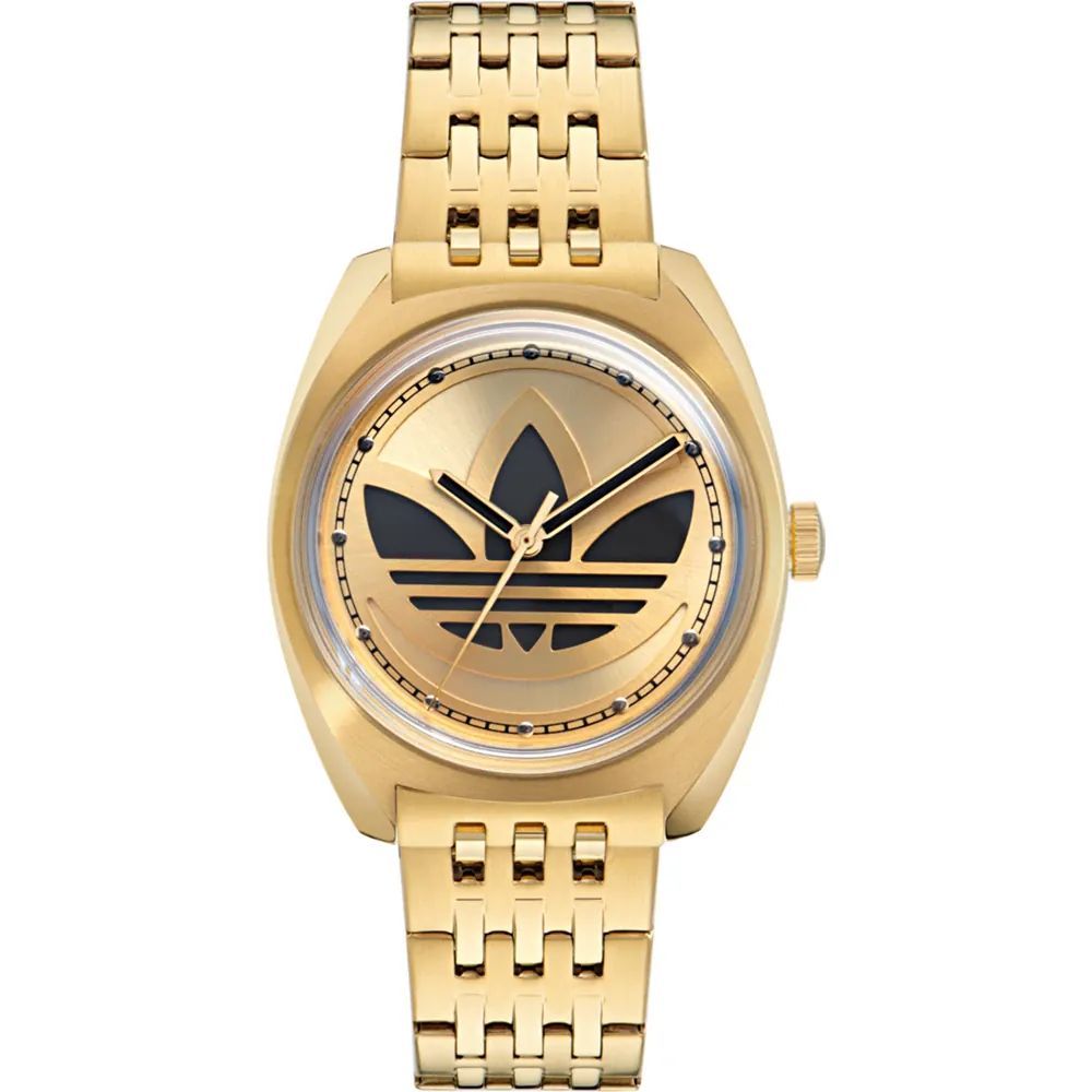 Adidas Gold Stainless Steel Bracelet Watch