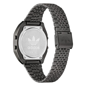 Adidas Black Stainless Steel Digital Watch