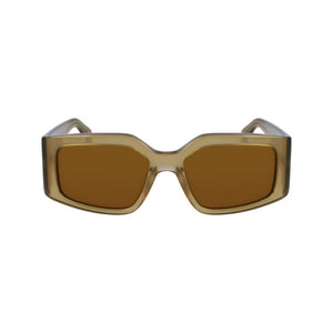 Ferragamo Green Acetate Sunglasses