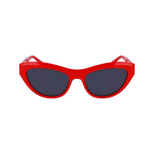 Ferragamo Red Acetate Sunglasses
