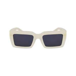 Ferragamo Gray Acetate Sunglasses