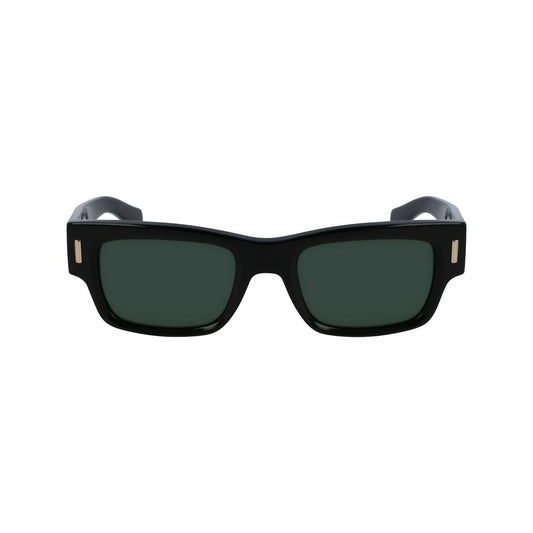 Ferragamo Black Acetate Sunglasses