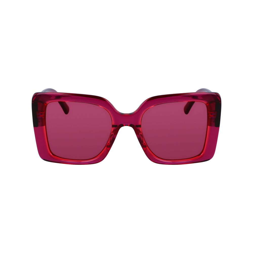 Karl Lagerfeld Red Acetate Sunglasses