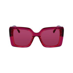 Karl Lagerfeld Red Acetate Sunglasses