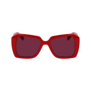 Karl Lagerfeld Red Injected Sunglasses