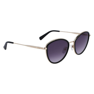 Longchamp Gold Metal Sunglasses