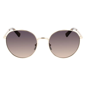Longchamp Gold Metal Sunglasses
