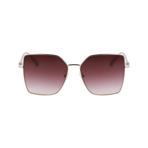 Longchamp Gold Metal Sunglasses