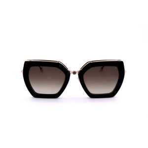 Philipp Plein Black Metal Sunglasses