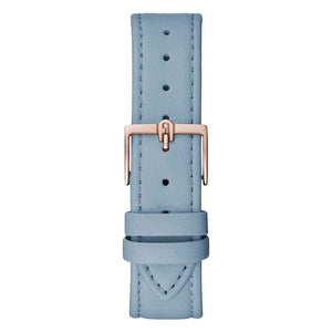 Furla Blue Leather Dress Watch