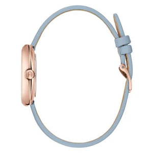 Furla Blue Leather Dress Watch