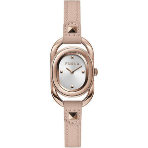 Furla Multicolor Leather Dress Watch