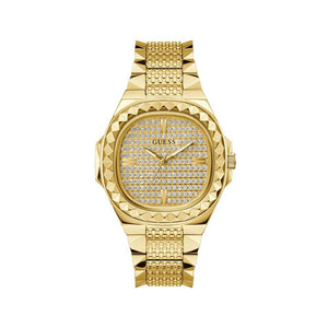 Guess Gold Stainless Steel Dress Watch