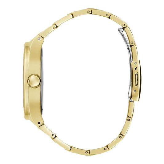 Guess Gold Stainless Steel Dress Watch