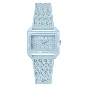 Guess Blue Synthetic Dress Watch