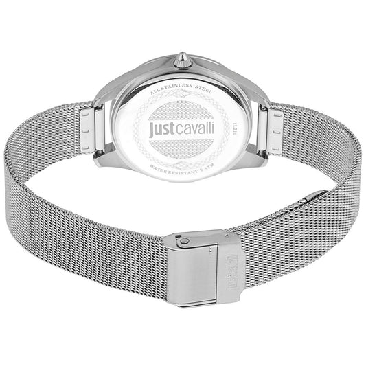 Just Cavalli Gray Stainless Steel Bracelet Watch