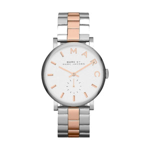 Marc Jacobs Gray Stainless Steel Dress Watch