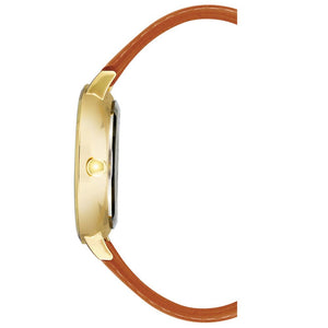 Nine West Brown Leather Dress Watch