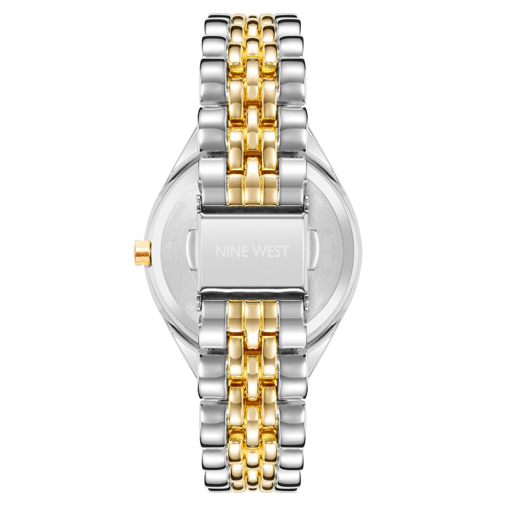 Nine West Multicolor Metal Dress Watch
