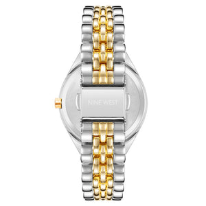 Nine West Multicolor Metal Dress Watch