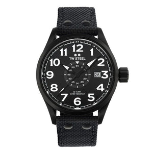 TW Steel Black Fabric Sport Watch