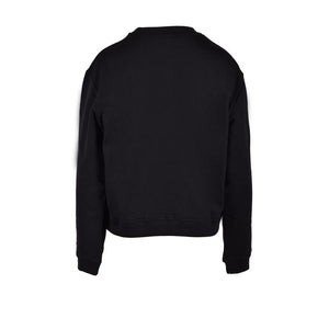 Love Moschino Black Cotton Sweatshirt