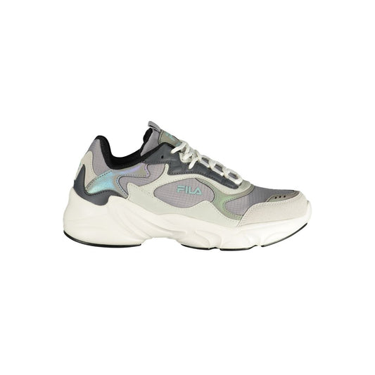 Fila Gray Polyester Women Sneaker
