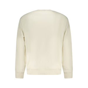 Calvin Klein White Cotton Men Sweater
