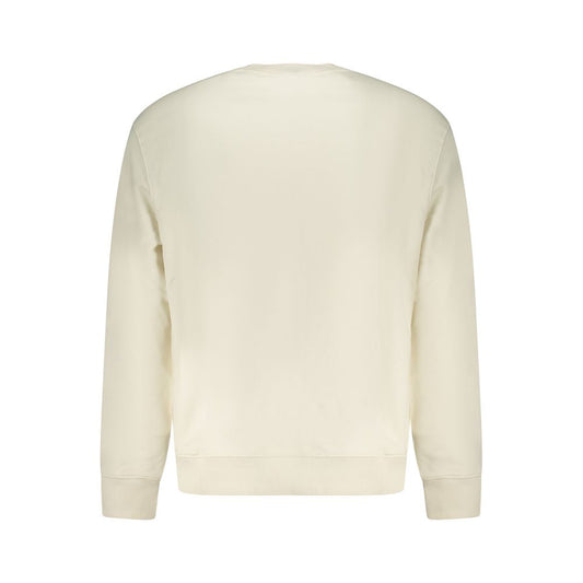 Calvin Klein White Cotton Men Sweater
