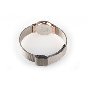 BERING Gray Stainless Steel Dress Watch