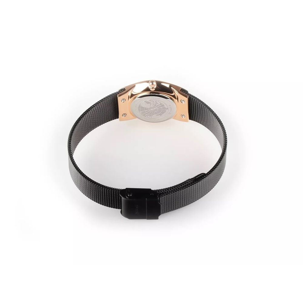 BERING Gray Stainless Steel Dress Watch