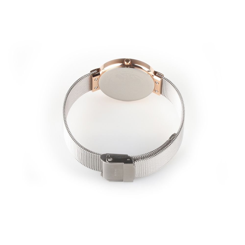 BERING Silver Stainless Steel Dress Watch