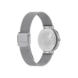 BERING Gray Stainless Steel Dress Watch