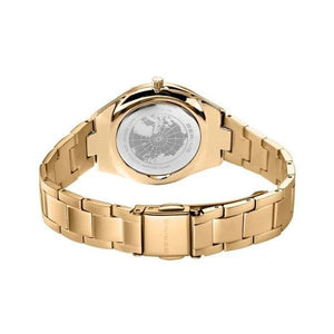 BERING Gold Stainless Steel Dress Watch