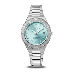 BERING Gray Stainless Steel Dress Watch