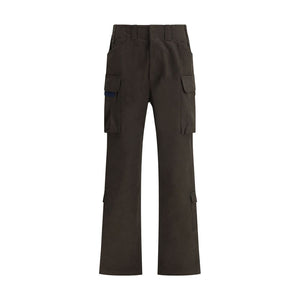 GR10K Brown Cotton Cargo Pants