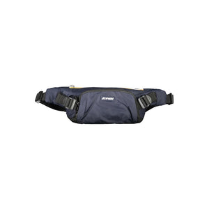 K-WAY Blue Polyester Men Belt Bag
