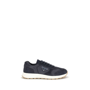 Prada Black Recycled Polyamide Athletic Sneakers