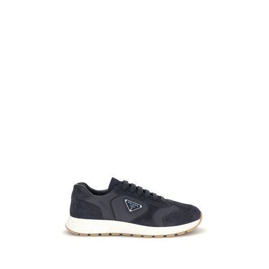 Prada Black Recycled Polyamide Athletic Sneakers