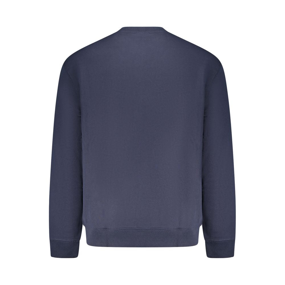 Calvin Klein Blue Cotton Men Sweater