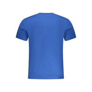Calvin Klein Blue Cotton Men T-Shirt