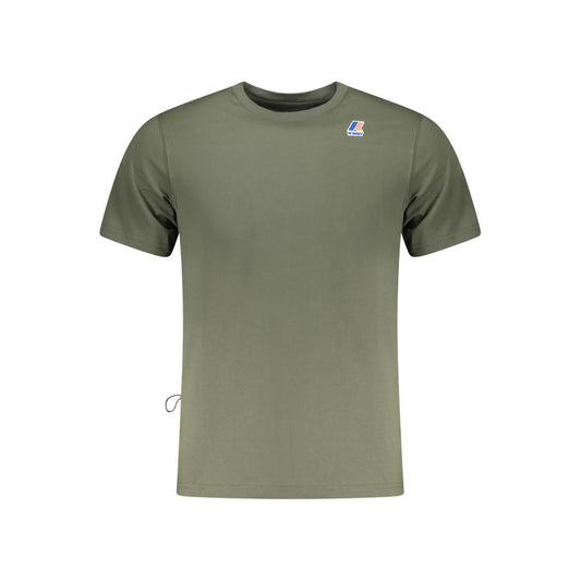K-WAY Green Cotton Men T-Shirt