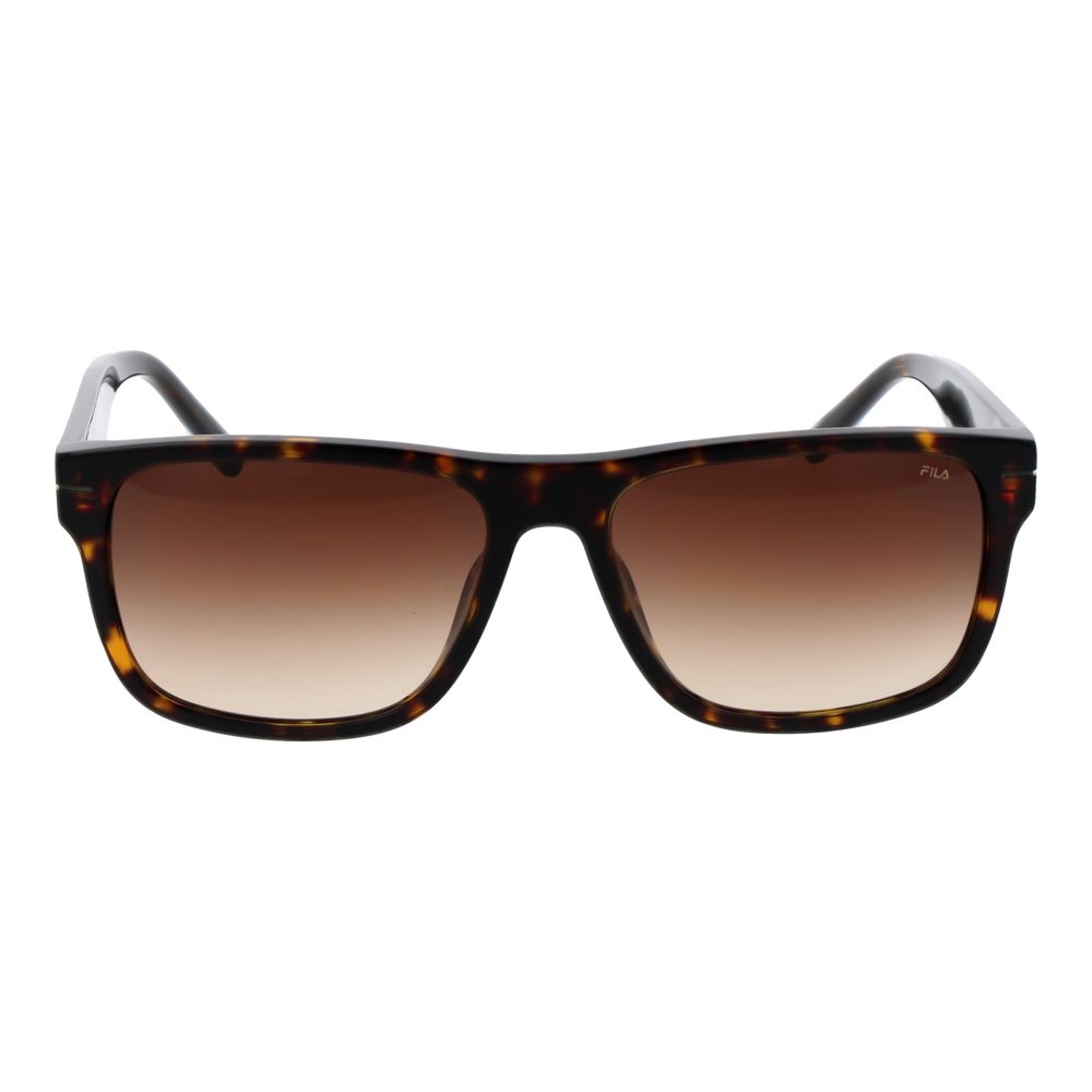 Fila Brown Cellulose Acetate Sunglasses