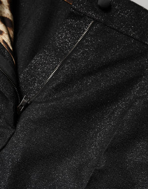 Dolce & Gabbana Black Polyester Casual High Waist Mini Shorts