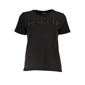 Desigual Black Cotton Women's T-Shirt