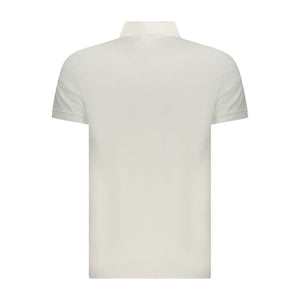 Calvin Klein White Cotton Men Polo Shirt