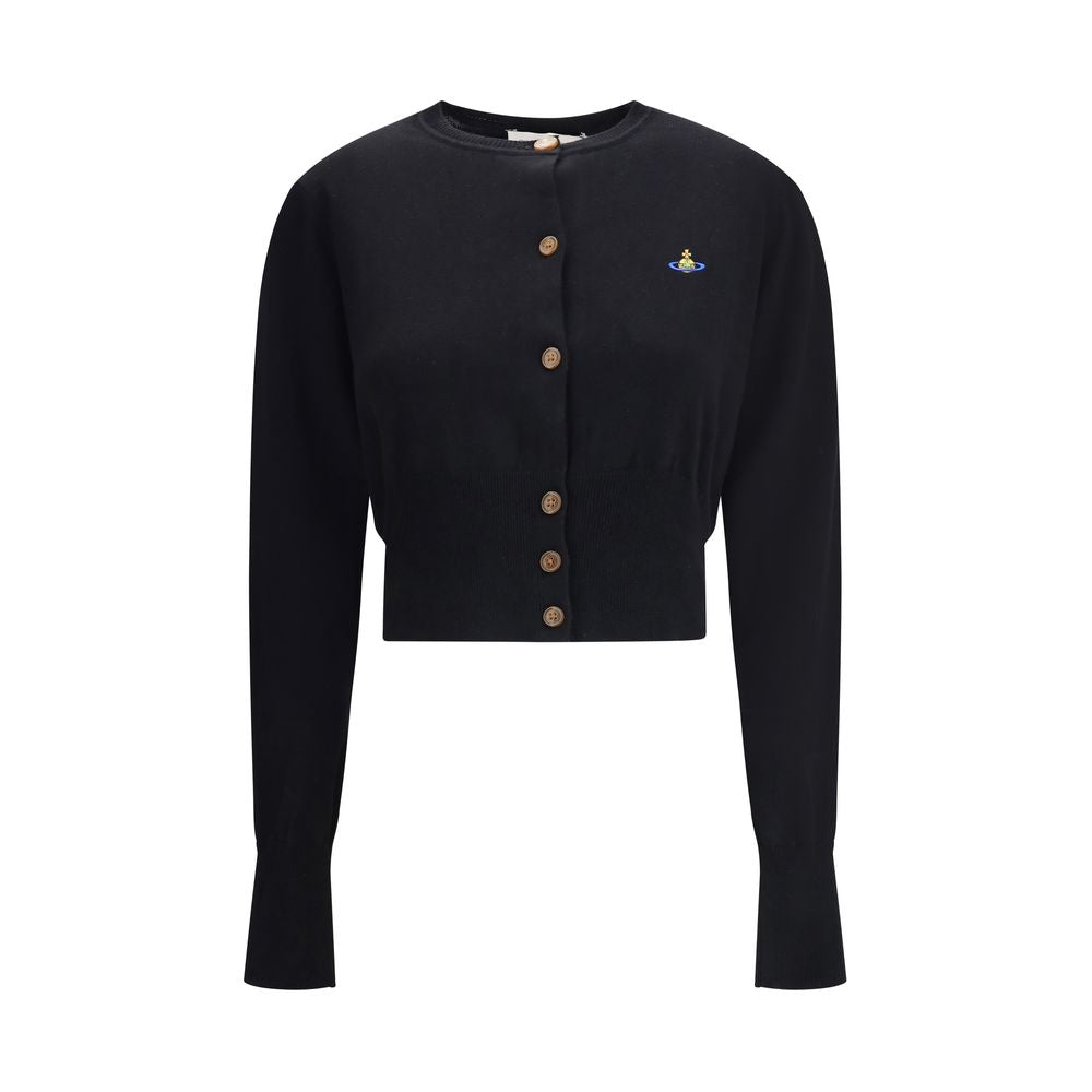 Vivienne Westwood Black Cotton Cardigan