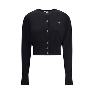Vivienne Westwood Black Cotton Cardigan