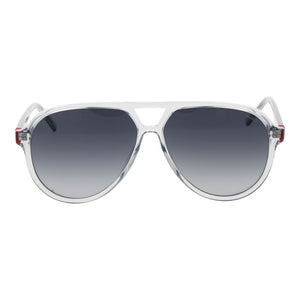 Hugo Boss Gray Stainless Steel Sunglasses